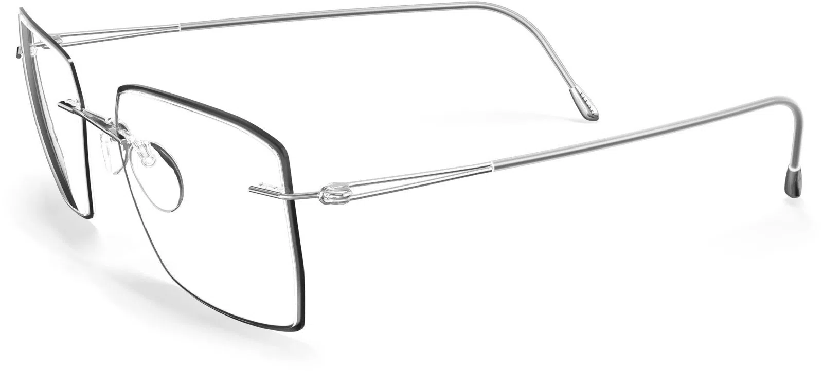 Silhouette Lite Spirit Demo Rimless 5566 Eyeglasses - view 18
